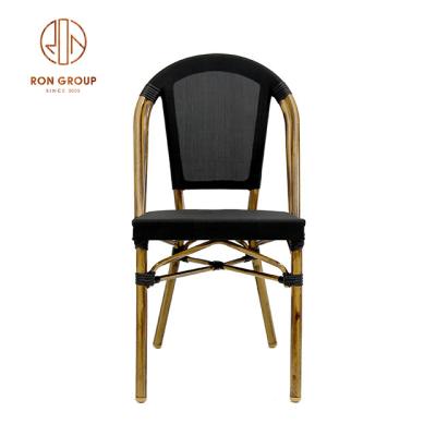 China Modern restaurant custom aluminum textylen modern luxury chair furniture for sale