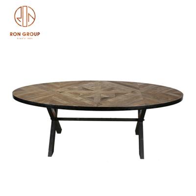 China Foldable industrial furniture 60 inch round folding wood table tops for wedding events for sale