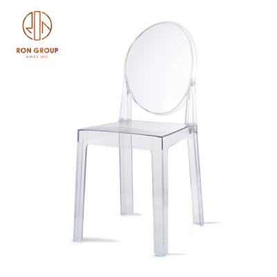 China Modern Clear Plastic Event Chairs Acrylic Wedding Chair for sale