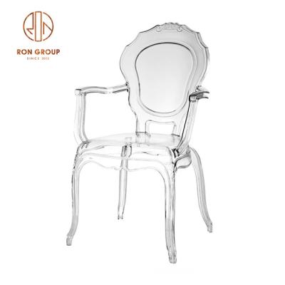 China Modern Transparent Wedding Chair Plastic for sale