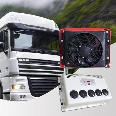 China China Factory 24 Volt Split Battery Power Truck Air Condition, Auto Air Conditioner Electric Parking Air Conditioner For Truck 51*37*27CM for sale