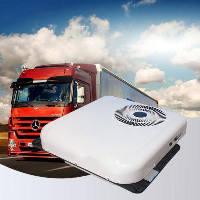 China 24 Volt 12 Volt DC Air Condition Tractor Cab Parking Air Conditioner For RV Trucks 90*80*15cm for sale