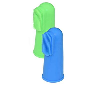 China Viable Toothbrush Pet Finger Glove Pet Toothbrush Finger Dog Dog Grooming Cleaning Product for sale