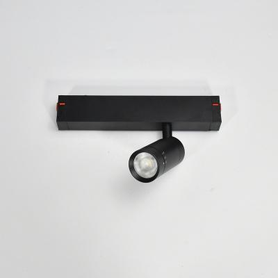 China Modern pendant spot light system led spot 6w 12w 20w 30w 40w cob led track light electric magnetic track lights for sale