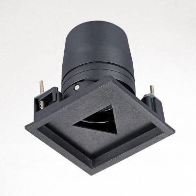 China Durable Wake Aluminum Housing Double Square Led Switch Downlights for sale