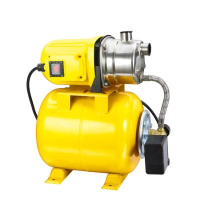 China 600w Russia automatic irrigation and agriculture water pressure booster pump with control switch and gauge for sale