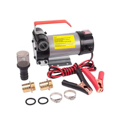 China Automotive Industry Top Selling Manufacture 40L/min Oil DC 12V Portable Electric Diesel Fuel Transfer Pump for sale