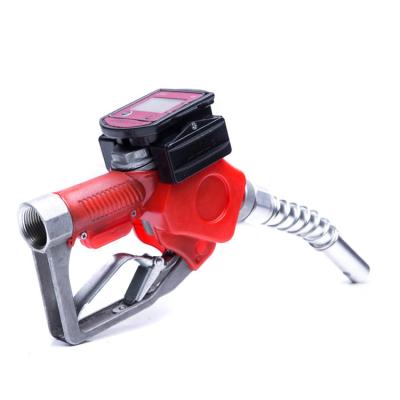 China New Style Portable Petrol Fuel Refilling Flow Meter Auto Fuel Diesel Nozzle for sale