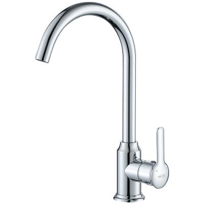 China Hot And Cold Water Kitchen Faucet Kitchen Sink Faucet 304 Stainless Steel OEM Logo AecTex Other Kitchen Faucet Hot Sale for sale