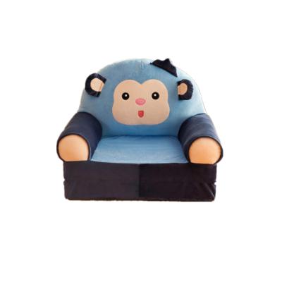 China Plush Folding 50*38*55cm Kids Sofa Chair Bag Seat Baby Lazy Chair Accept Washable Mini Sofa Bed Kids for sale