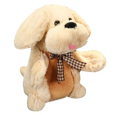 China Eco-friendly material electric plush pets doll Toy Cute Simulation Puppy Plush toys will be called smart dog interactive toys for kids for sale