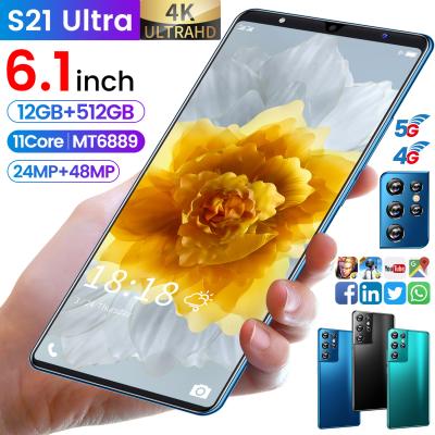 China High Resolution Dual SIM Card Dropshipping Mobile Phone Kids S21 U Smartphone for sale