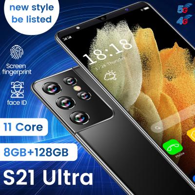 China Dual New 5.5 Inch Slim Screen Ult Dual Sim Unlocked Smart Phone ODM S21 OEM SIM Card Android New Fashion for sale