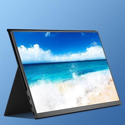 China Full 1080P LED Super Thin Screen High Definition 15.6 Inch 4k IPS Portable Computer Monitor With Speaker/Battery Type-C 16:9 for sale