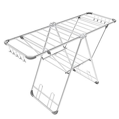 China Behind Doors/On Walls Customized High Quality Aluminum Alloy Foldable Drying Rack Laundry Clothes Drying Rack for sale