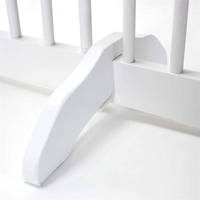 China Viable Customize All 360 Doors Separately Triangle Reinforcement Pet Feet Indoor Safety Guardrail Fence for sale