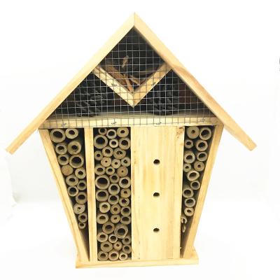 China Custom BAMBOO Bee House Animal Bamboo Insect Tube Hotel For Solitary Bees for sale