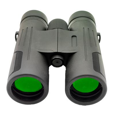 China Custom Logo Packing 10x42 ED Optical Lens Plastic Steel Beginner Use ED Real Waterproof Bird Hunting Roof Free Printing Sighting Binoculars for sale