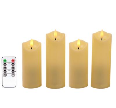 China Weddings Warm White Flickering LED Tea Light Battery Operated Flameless Candles for sale