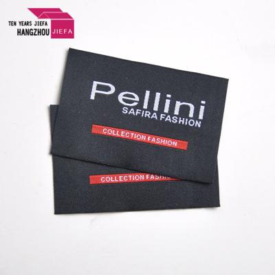 China Customized Cheap Apparel Woven Label Viable For Apparel Woven Label for sale