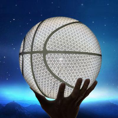 China 2021 Glow-in-the-dark NEW Basketball Toy Hip Hop Glow-in-the-Dark Basketball for sale