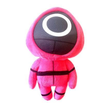 China Playing 20cm Squid Game Netflix Doll Plush Toy Korean Cartoon 001 Suit 218 456 Around 6 Children Christmas Gift for sale