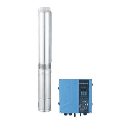 China Agriculture/home 2m Cable 1.25Inch Brushless Dc Solar Pump Submersible Solar Water Pump For Agriculture for sale