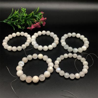 China Wholesale Natural Crystal Stone Bracelet Europe Moon Handcrafted Carving Title for Decoration and Gift for sale