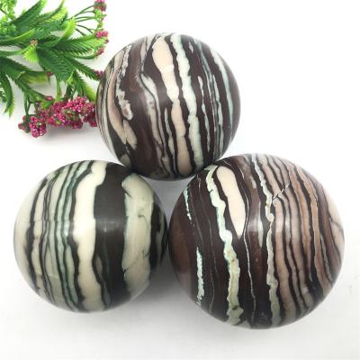 China China wholesale natural bulk quartz melaleuc sphere ball healing crystal stone for decoration for sale