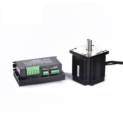 China Totally Enclosed DMKE 110MM 600W 1Kw 1.5 Kw 2Kw 1.2Kw Bldc Moteur Electrique 24 36 48 310 V Permanent Magnet Electric Brushless Dc Motor for sale