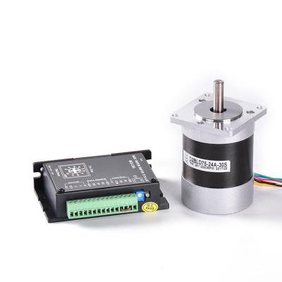 China Totally Enclosed 12 Volt Dc Fan Motor 3200Rpm Brushless Motor 12V 24V 36V Dc Motor 5000 Rpm 2800Rpm 2500Rpm for sale