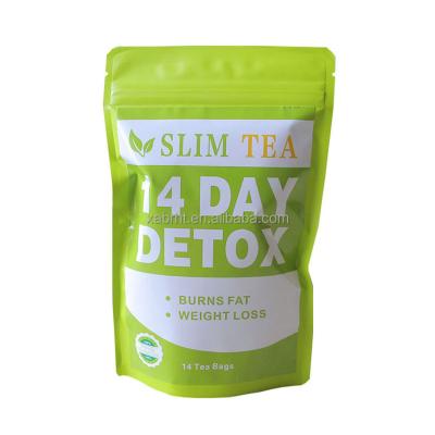 China 14 Day Decaffeinated Detox Slimming Tea For Weight Loss Boost Metabolism To Cleanse To Detoxify for sale