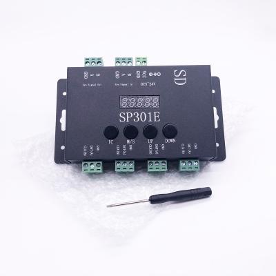 China RGBW LED Light SP301E programmable led pixel controller For WS2812B WS2811 SK6812 LPD8806 DMX512 for sale