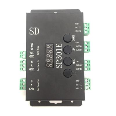 China SP301E SD Card LED Controller PC Software Programmable 2048 Pixel Dot Timing LED Controller for sale