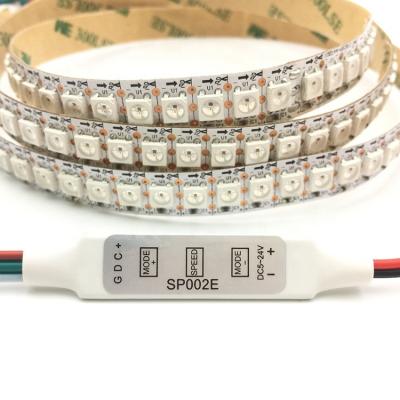 China RGB Led Strip Lighting SP002E Mini RGB LED Controller Dimmer DC 5V-24V 3 Keys Control For Changing LED Strip Lights for sale