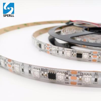 China SM16703/WS2811/UCS1903 RGB LED Pixel Addressable Strip Copper SMD5050 60LEDs 20 Pixel IC Per Meter DC12V for sale