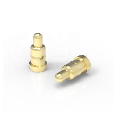 China Brass PCB Mount Electronic Height 2.6mm SMT Pogo Pin for sale