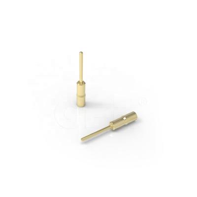 China AV Equipment OEM /ODM Brass Threaded Spring Pin For PCB for sale