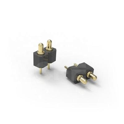 China / DIP Single Row 2.54mm Brass Pogo Pin Connector for sale