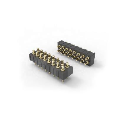 China Gold Plated PCB 16 Pin Connector , Pin Pogo Connector for sale