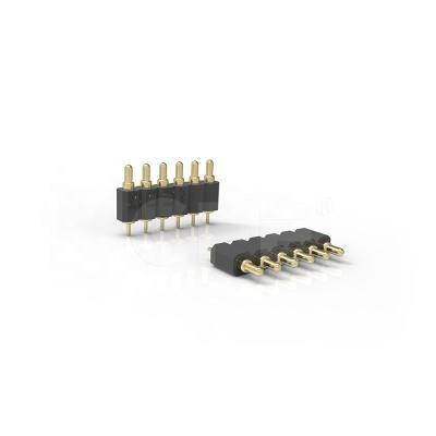 China / PCB Test Pogo Pin, 6 Pin Immersion Spring Connector for sale