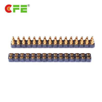 China PCB Pogo Pin Connector With Housing, compression connector, spring battery charging contact connector for sale