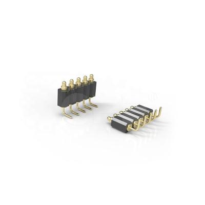 China / 2.54mm Pitch Single Row Pogo Pin Connector for sale