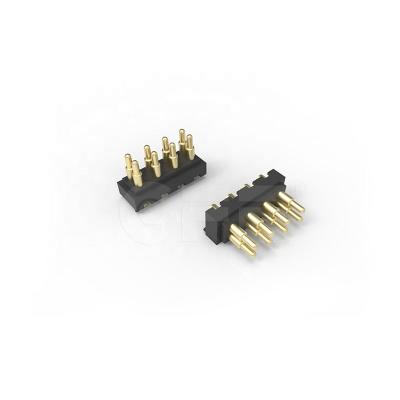 China AV Equipment 8pin Battery Leaf Spring Contact Connector for sale