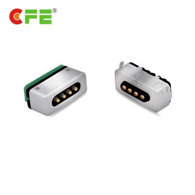 China Electronic 4 Pin Custom Magnetic Connector For Charging for sale