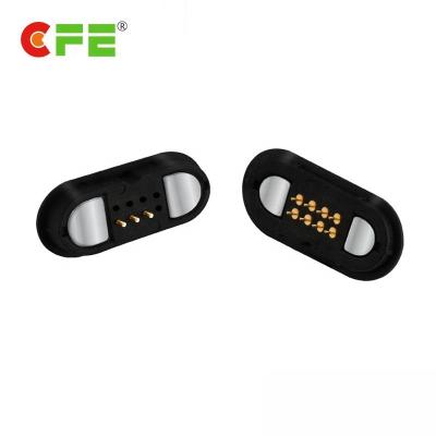 China Electronic Butt Round Magnetic 8pin Power Connector for sale