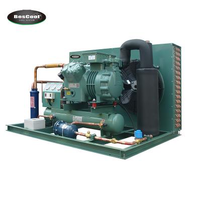 China Refrigeration Parts Bescool 2DC-3.2Y Semi-Hermetic Refrigeration Compressor Unit 30hp High Efficiency Heat Exchange for sale