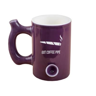 China Viable Promotional Cheap Logo Customized Wholesale Pipe Mug For Coffee for sale