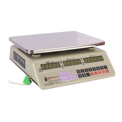 China Durable ABS/Stainless Steel/Aluminum Price Scale Electronic Computing Scale 1g/30kg for sale