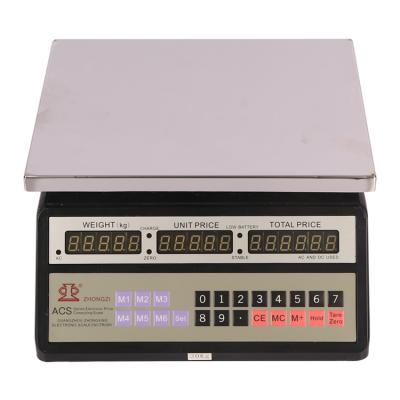 China Southeast Asia Digital Scales Popular Steel/Aluminum ABS/Stainless Counter for sale